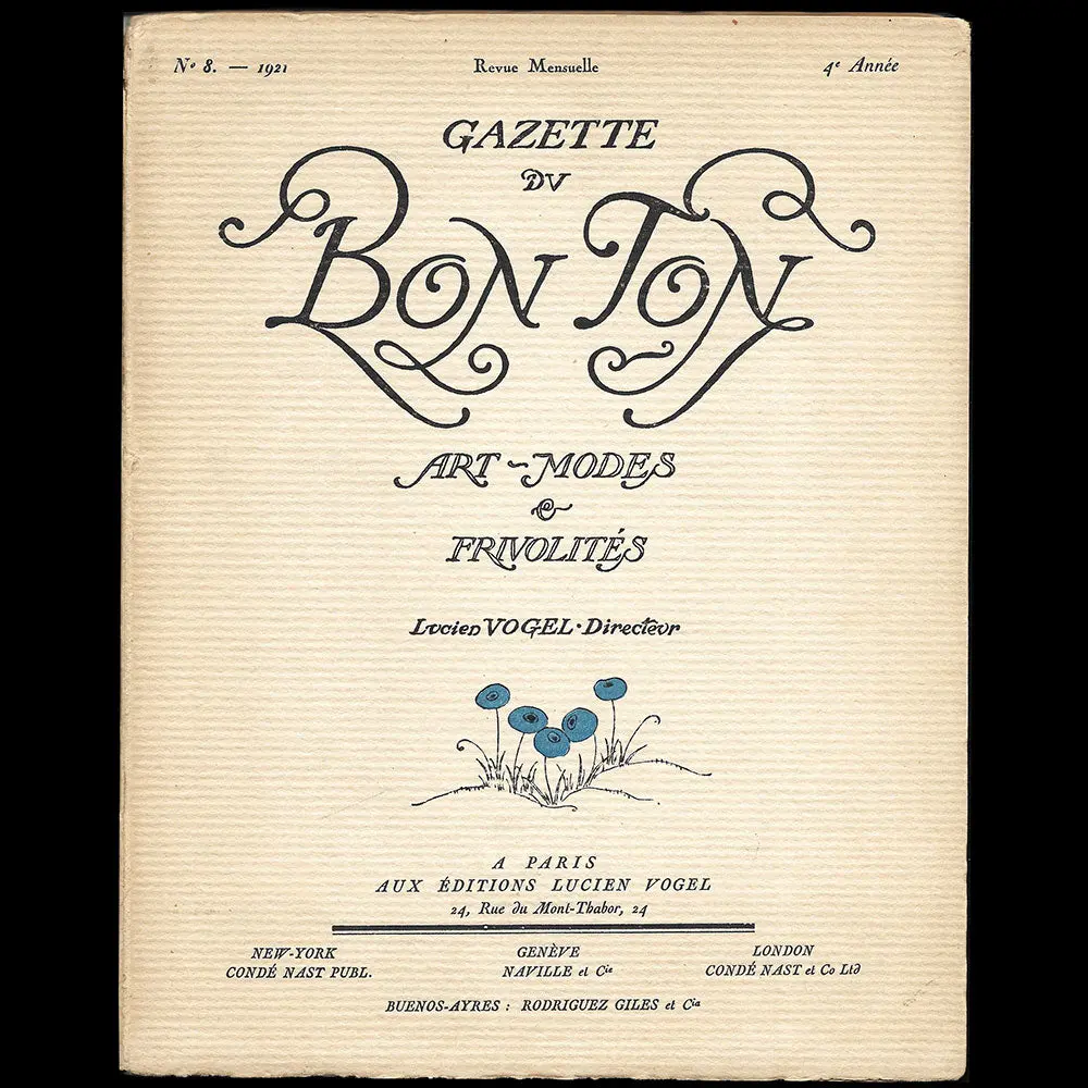 Gazette Du Bon Ton (N°8, 1921) 1
