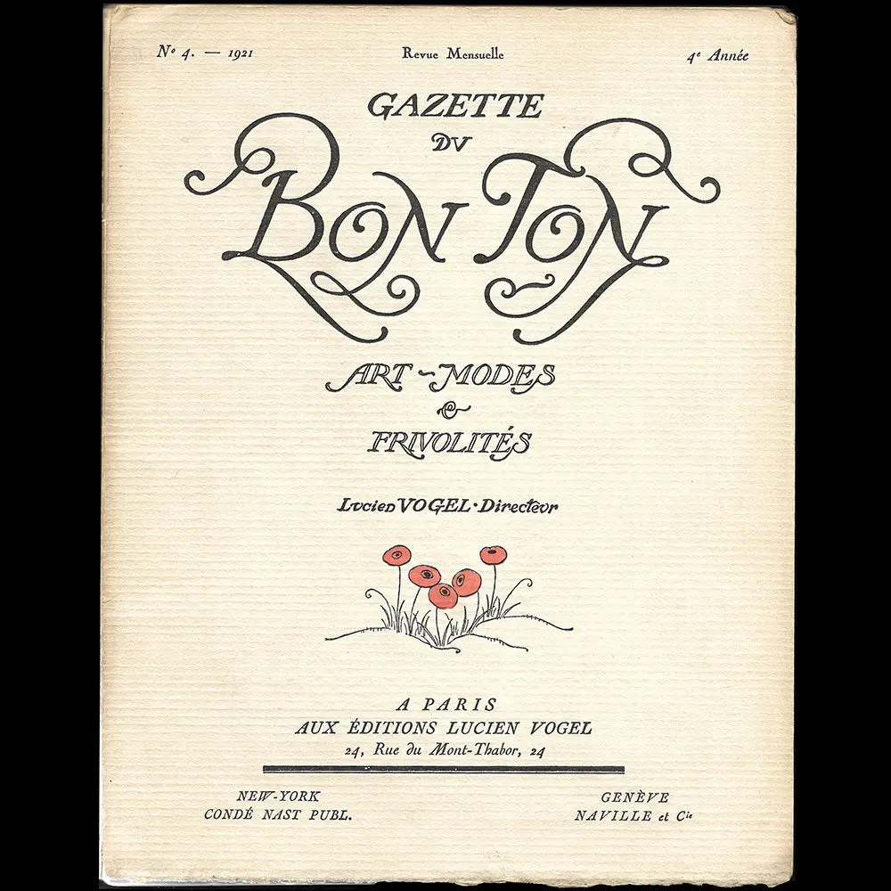 Gazette Du Bon Ton (N°4, 1921) 1