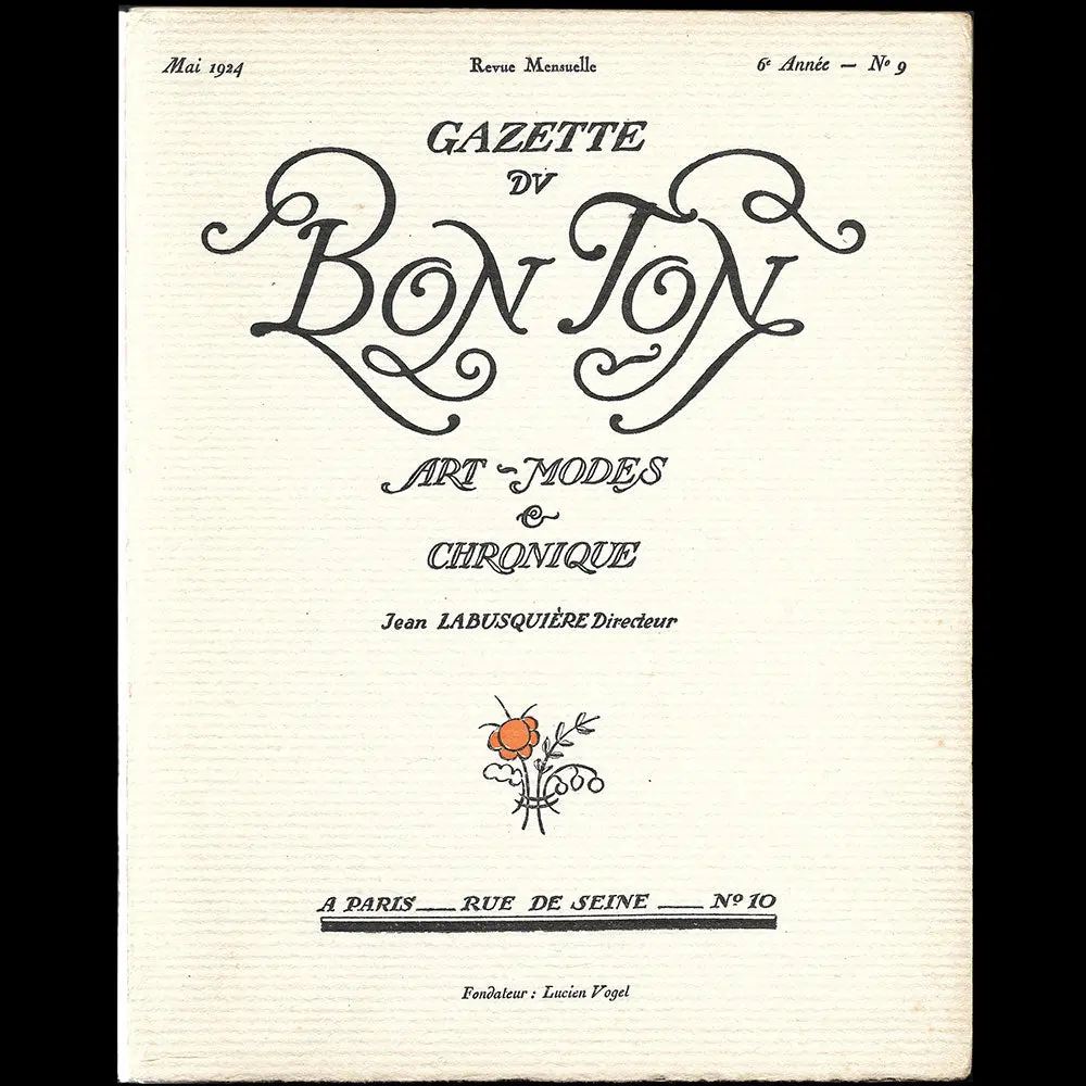 Gazette Du Bon Ton (N°9, 1924) 1