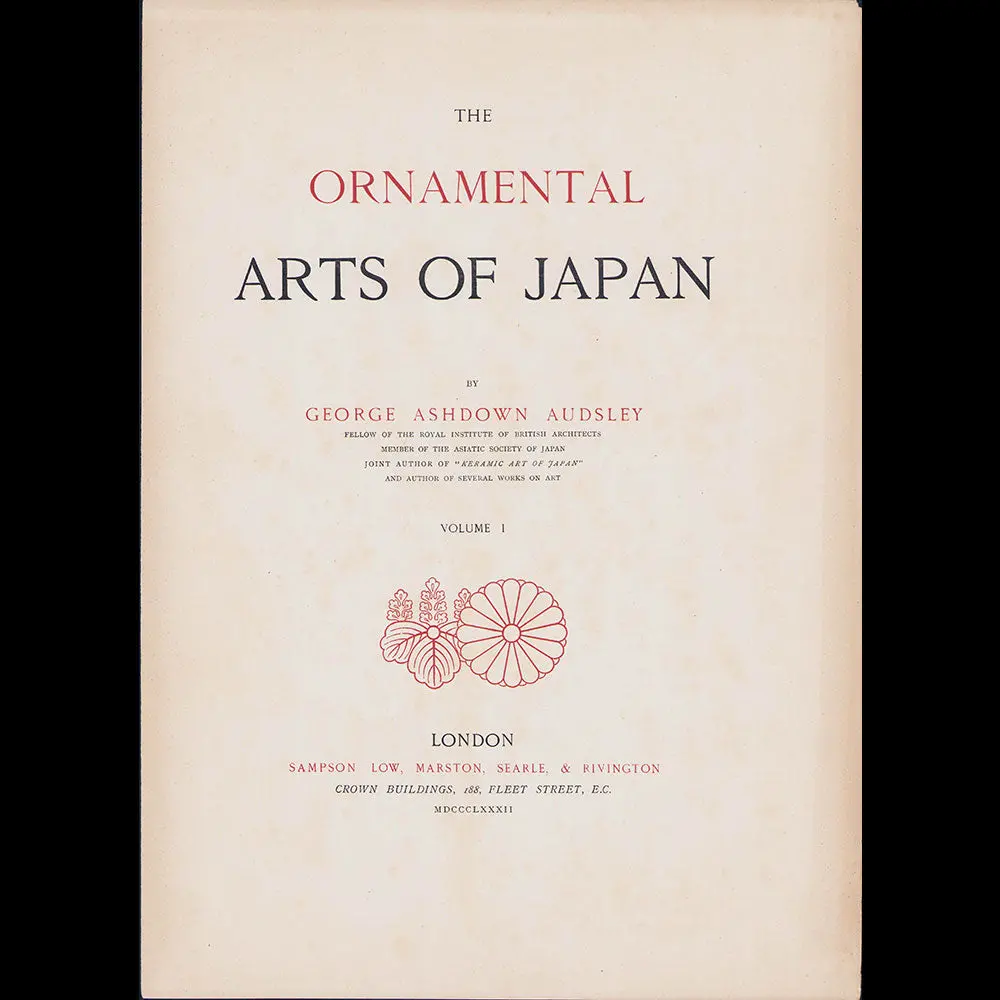 George Ashdown Audsley - The Ornamental Arts Of Japan (1882-1884) 2