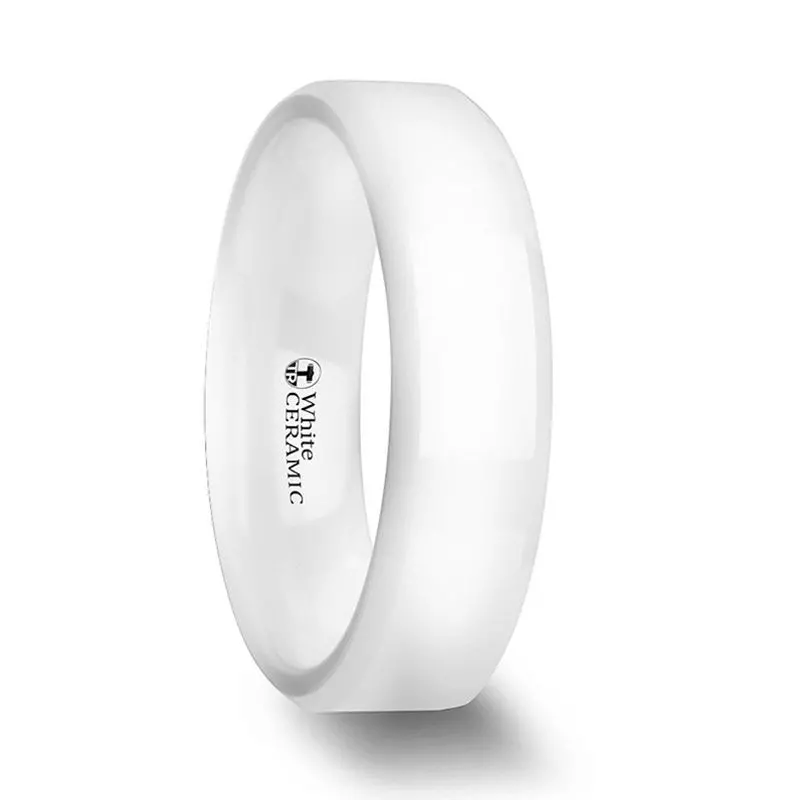 Glacier | Ceramic Ring White 1