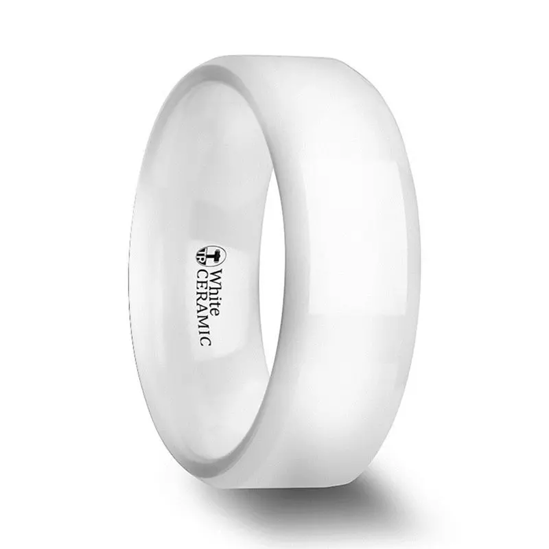 Glacier | Ceramic Ring White 3