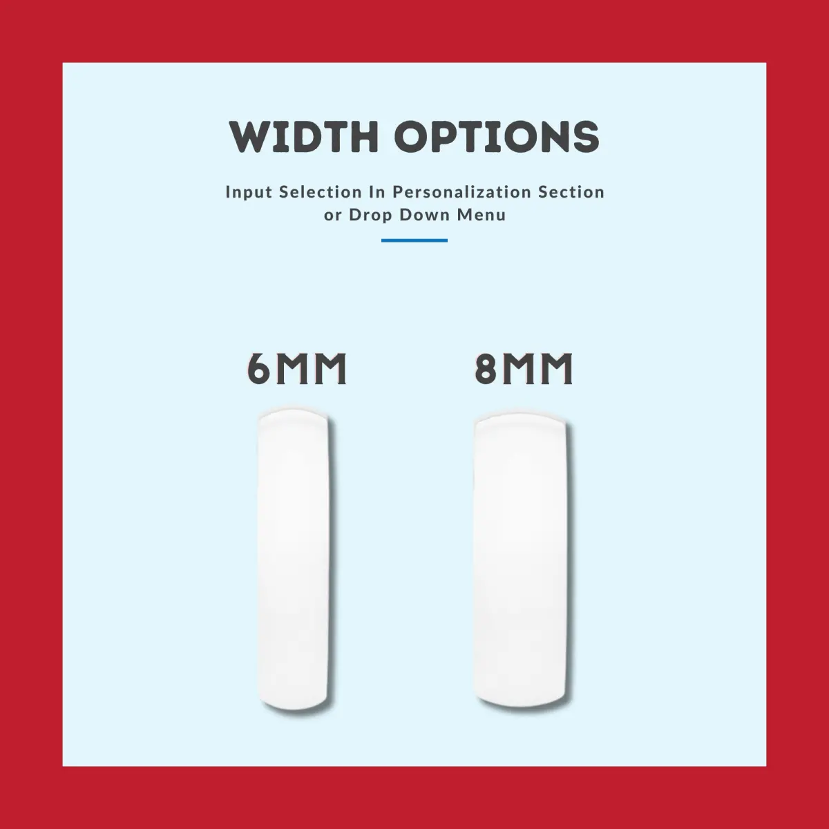 Glint | Red Ring, White Ceramic Ring, Domed 3