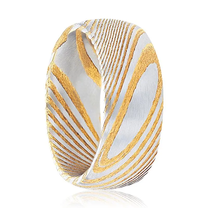 Godelot | Damascus Steel Gold Banding Pattern 1