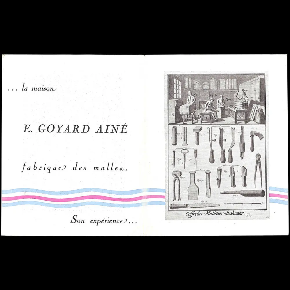 Edmond Goyard Ainé - Dépliant Du Malletier, 233 Rue Saint-Honoré À Paris (1933) 2