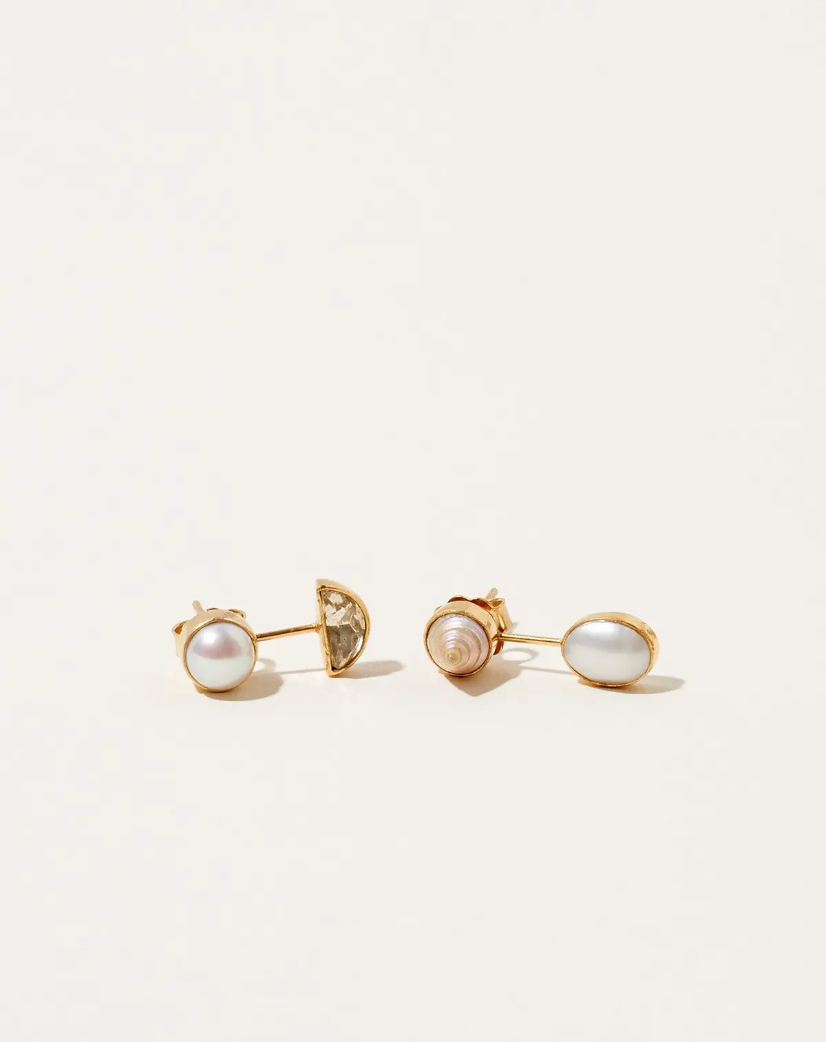 Detachable Drop Earrings I Pearl Shell 1