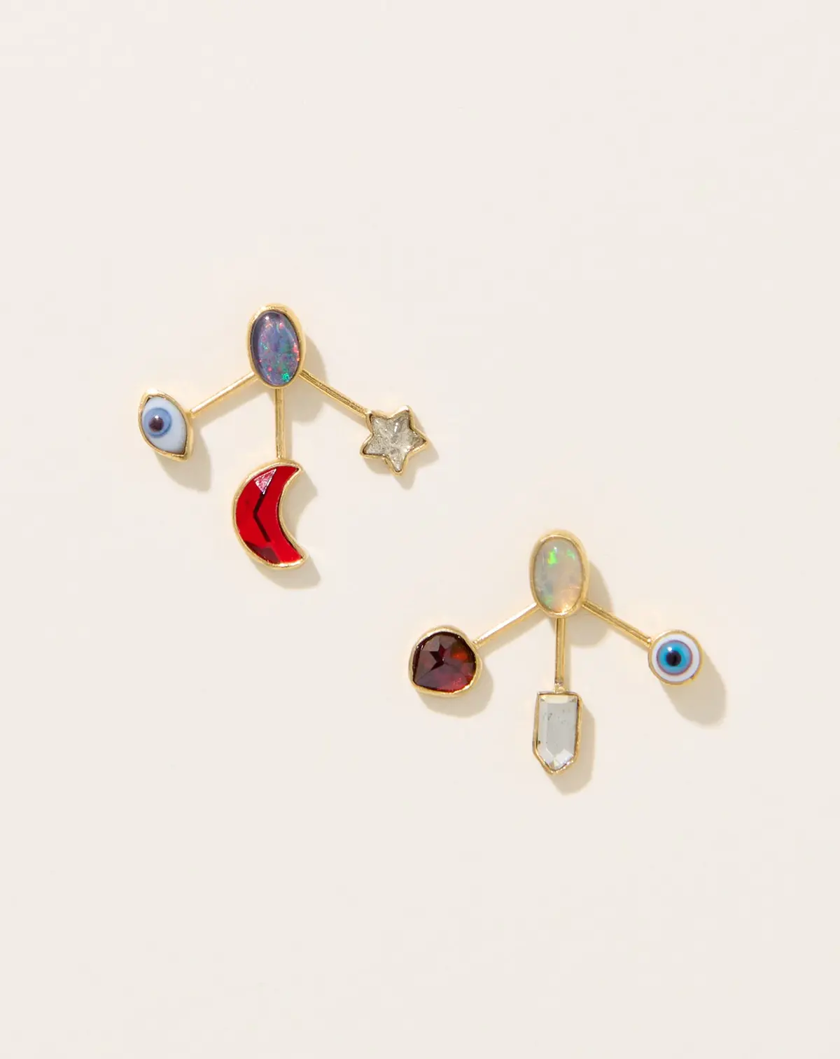 Eye Ear Jacket Earrings Ii 1