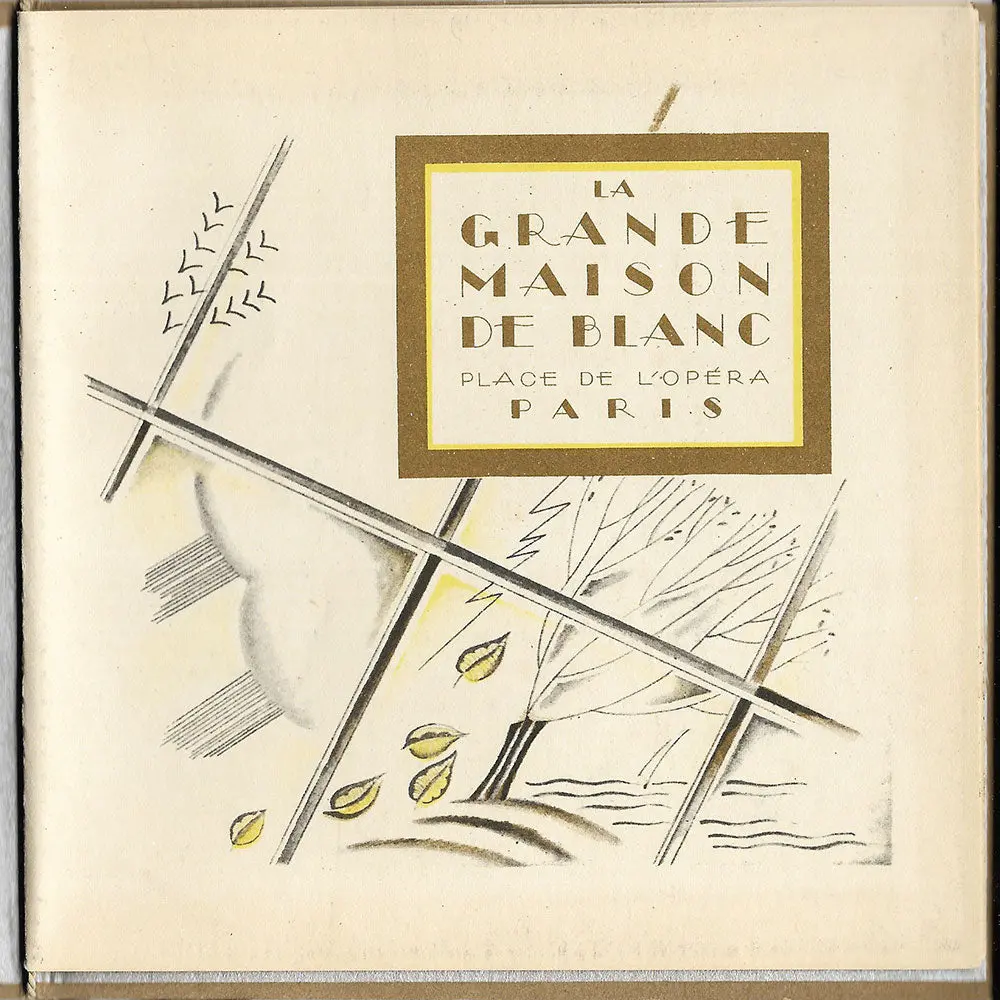 Grande Maison De Blanc - Catalogue Du Grand Magasin Illustré Par Yves Gueden (1925) 2