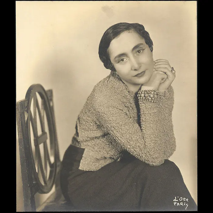 Alix (Madame Grès) - Portrait De La Couturière, Tirage De D'ora (Circa 1934) 1