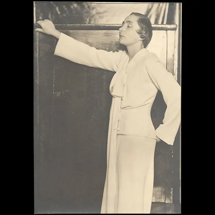 Alix (Madame Grès) - Portrait De La Couturière, Tirage De D'ora (Circa 1934) 1