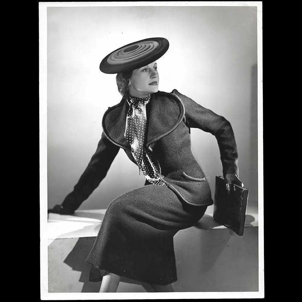 Alix (Madame Grès) - Robe, Tirage De Georges Saad (Circa 1937) 1