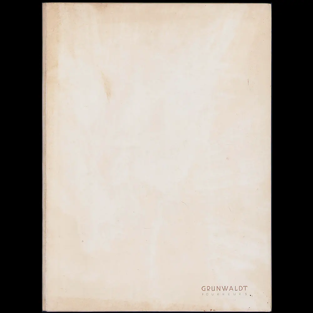 Grunwaldt - Quelques Modèles De Fourrures Pour La Saison 1928-1929 1