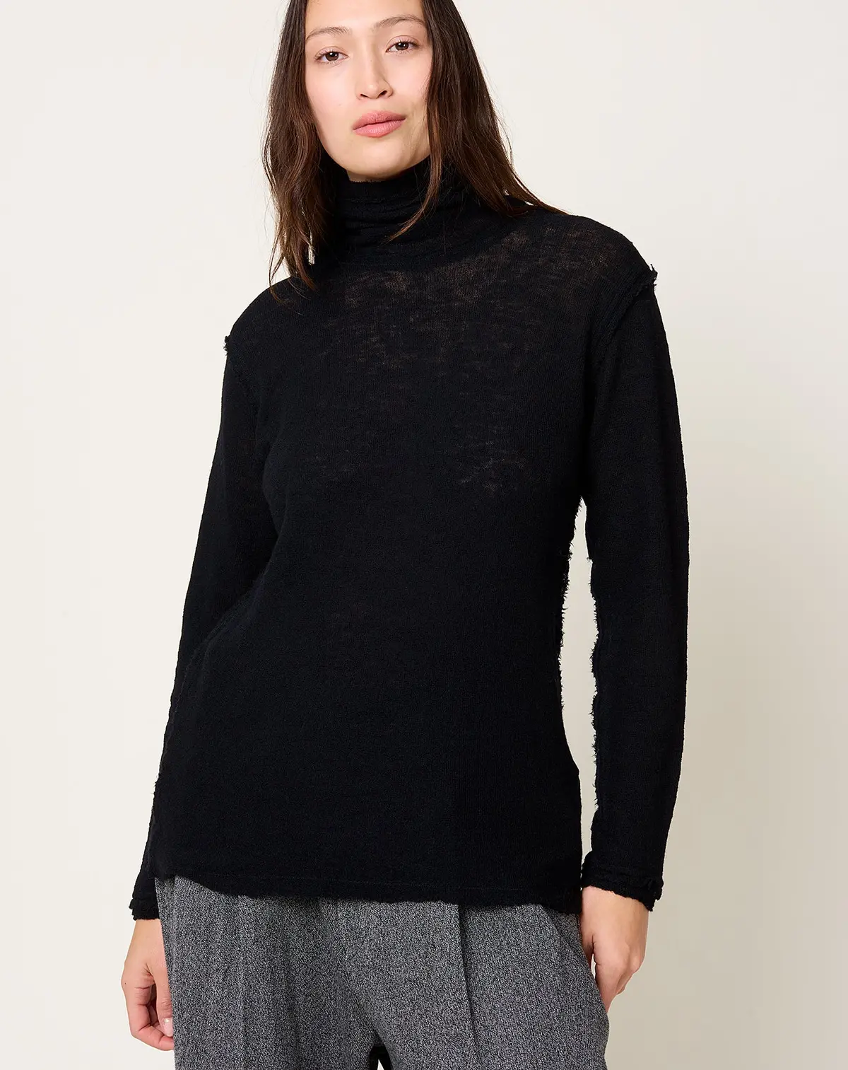 Bjørk High Neck In Black 1