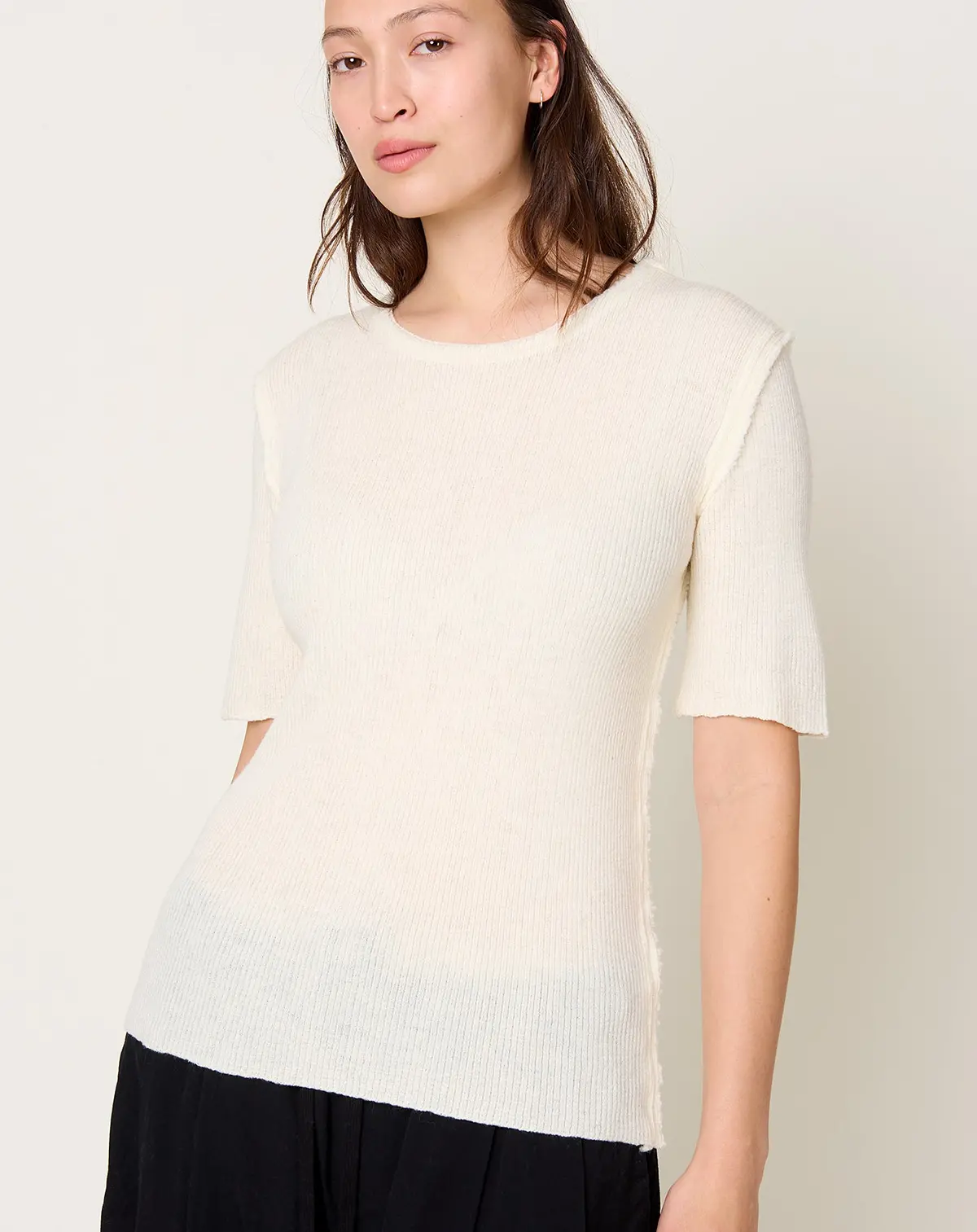 Britta Tee In Off White 1