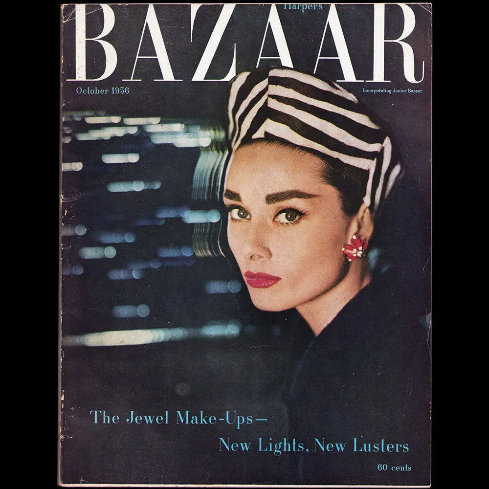 Harper's Bazaar (1956, October), Couverture De Richard Avedon 1