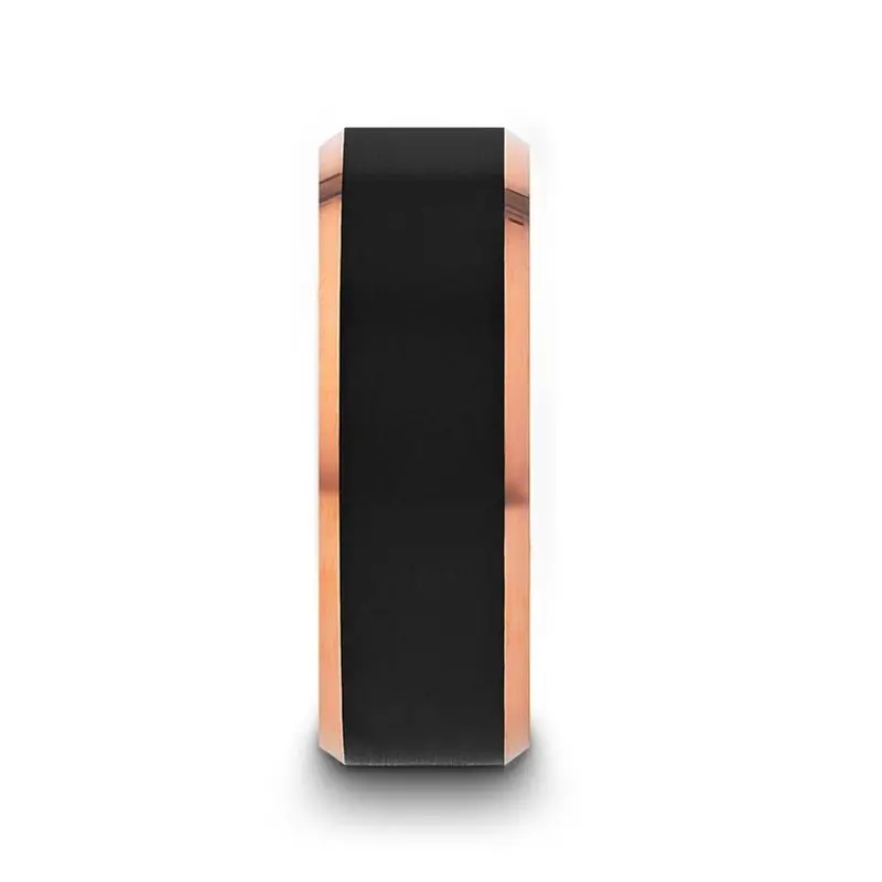 Hayden | Tungsten Ring Rose Gold 2