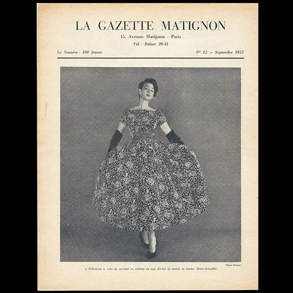 Heim - Gazette Matignon, N°12 (1953, Septembre), Couverture De Georges Dambier 1