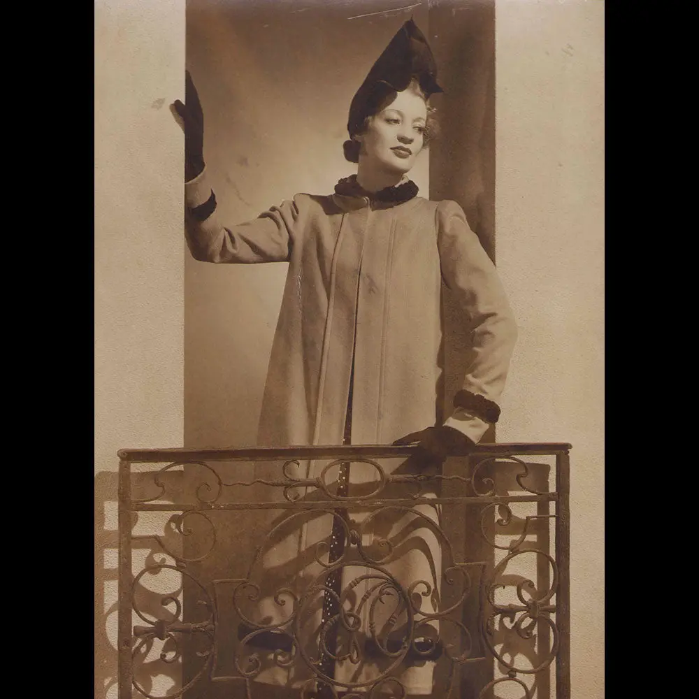 Heim - Manteau Bordé De Fourrure (Circa 1930S) 1