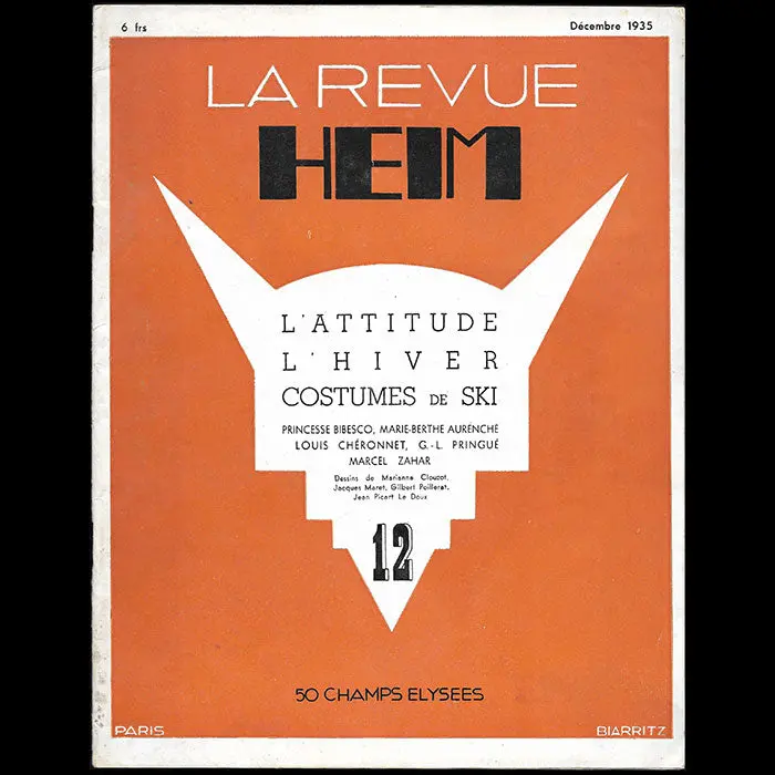 Heim - Revue Heim, N°12 (1935, Décembre) 1