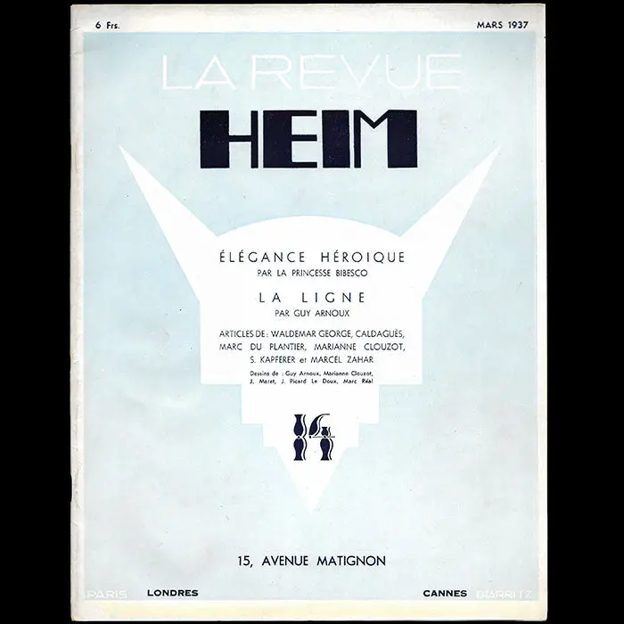Heim - Revue Heim, N°14 (1937, Mars) 1