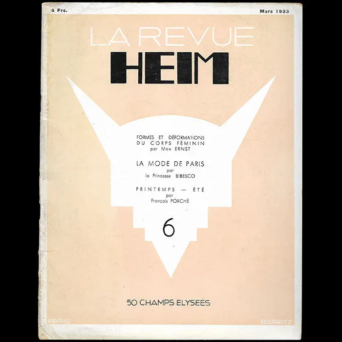 Heim - Revue Heim, N°6 (1933, Mars) 1