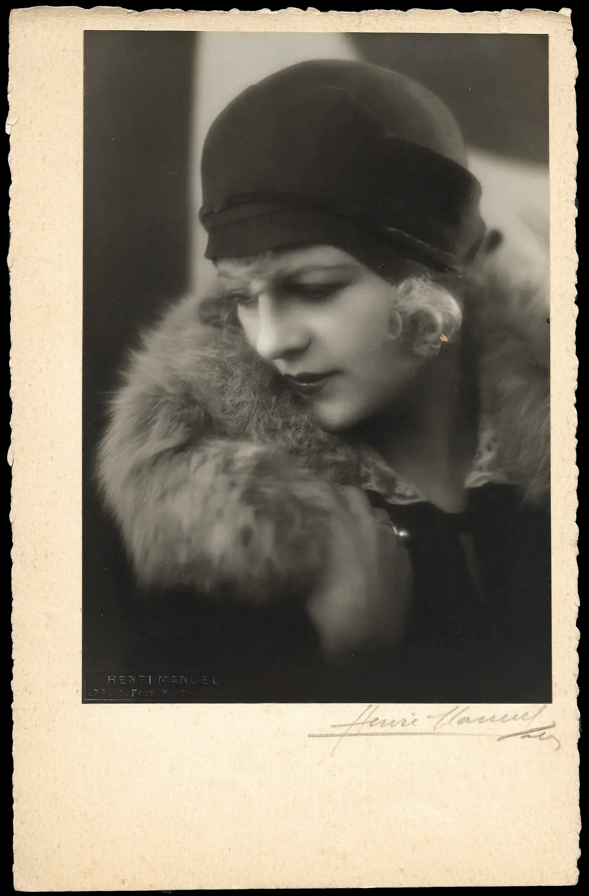 Chapeau, Tirage De Henri Manuel (1920S) 1