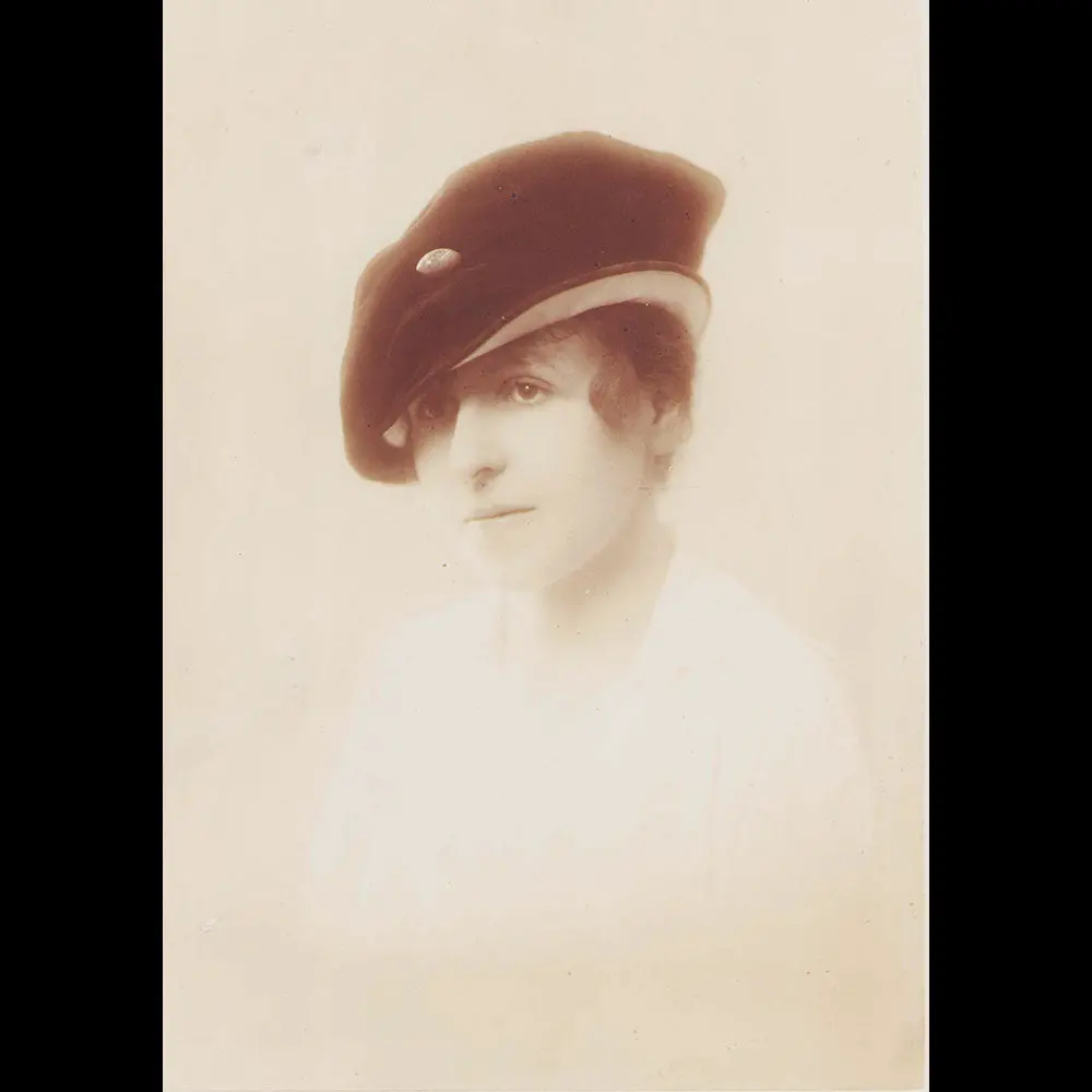 Henri Manuel - Elégante Au Chapeau (Circa 1910S) 1
