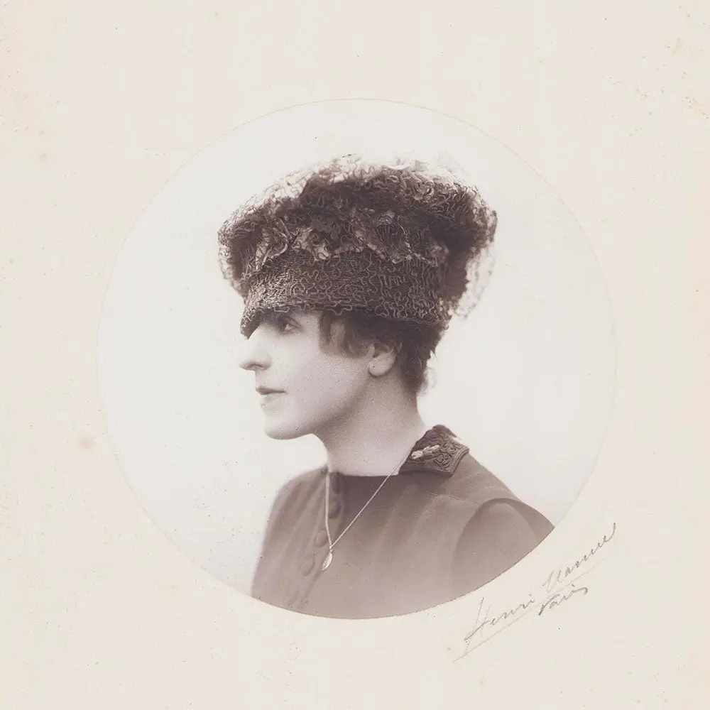 Henri Manuel - Elégante Au Chapeau (Circa 1910S) 1