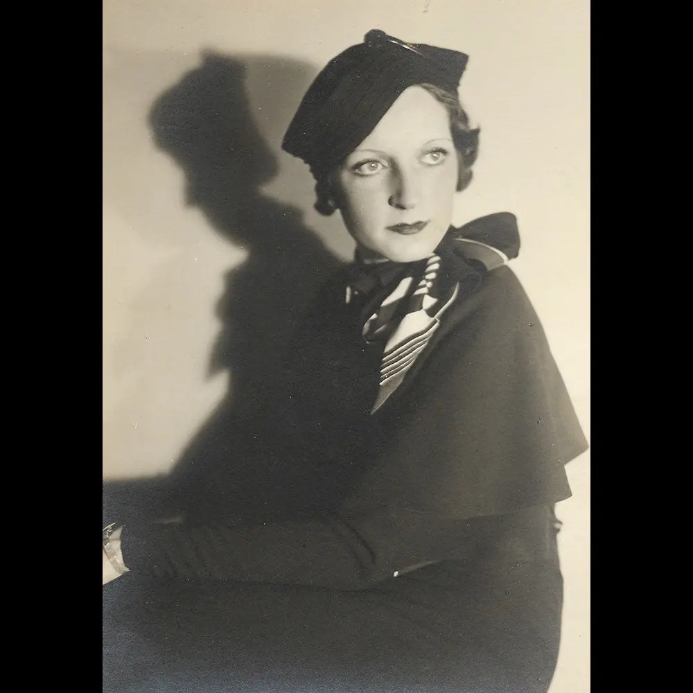 Henri Manuel - Portrait Du Mannequin Henriette (Circa 1925-1930) 1