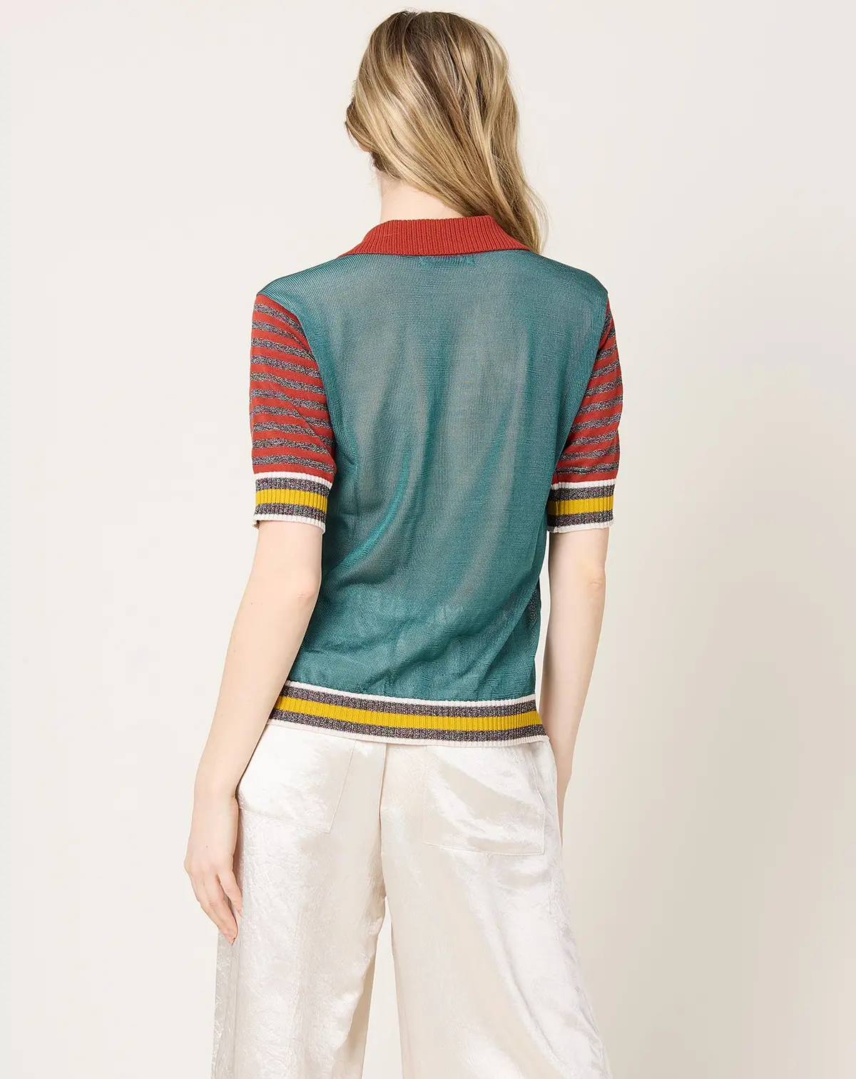 Mix Polo In Teal 3