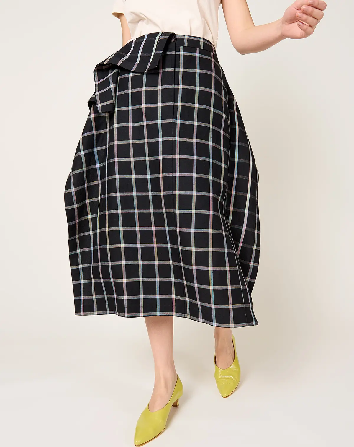 Ocuskirt In Black Checks 1