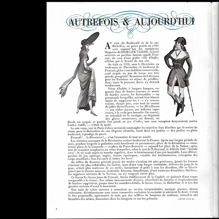 High Life Tailor - Les Embellissements Du High Life Tailor (1923) 2
