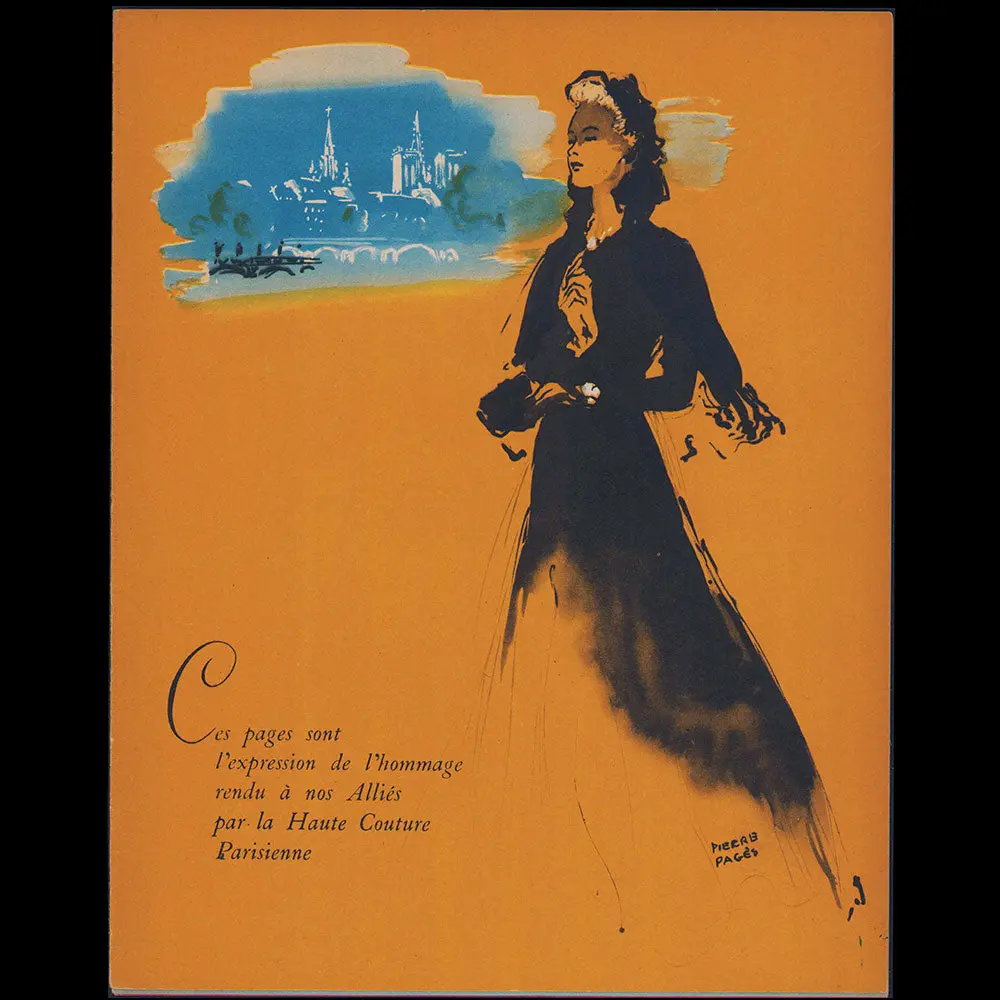 Hommage À Nos Alliés Par La Haute Couture Parisienne (1945) 1