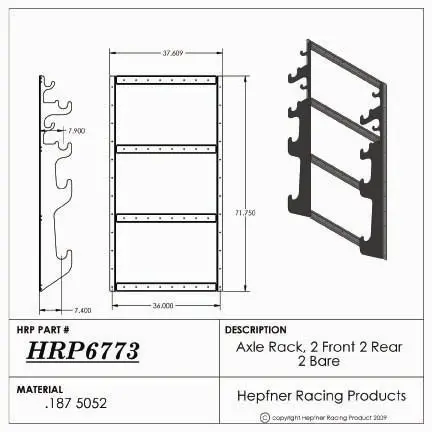 Hrp Sprintcar Axle Rack 1