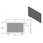 Hrp Flat Radiator Rock Screen 1