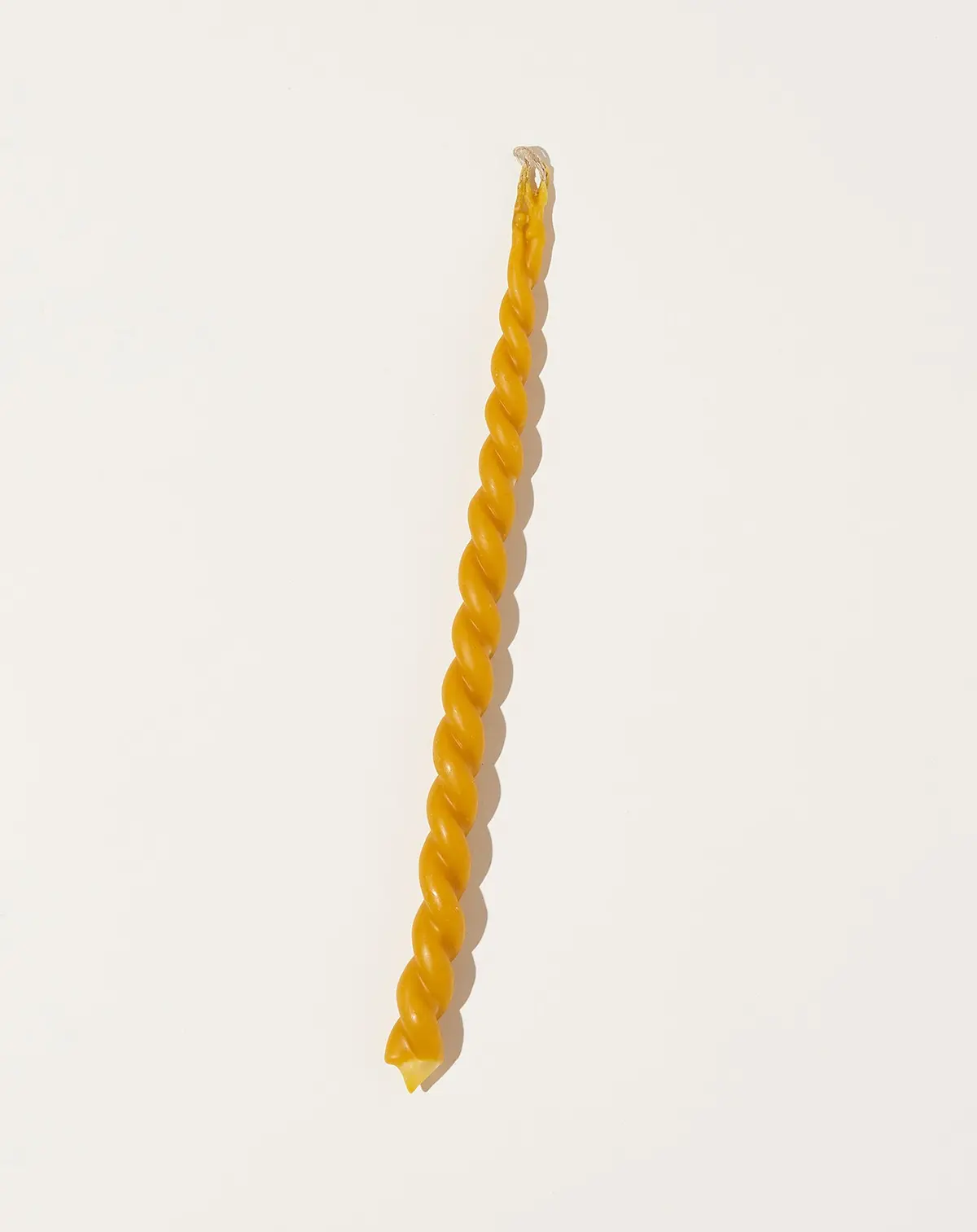 Standard Twisted Beeswax Candle 1