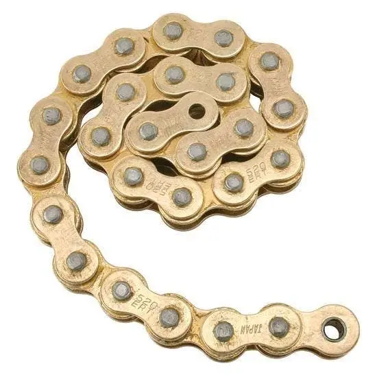 Speedway Micro-Sprint Racing 520 Gold Drive Chain, 130 Links 1