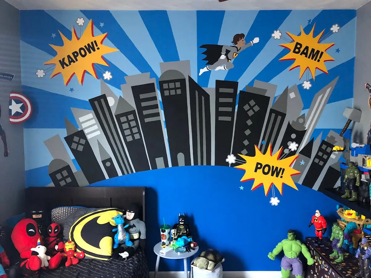 Supercity Wall Mural 2