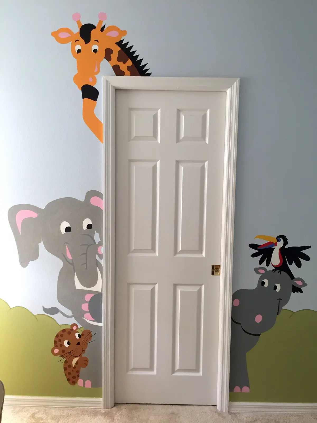 The Menagerie Of Doorhuggers Wall Mural 2