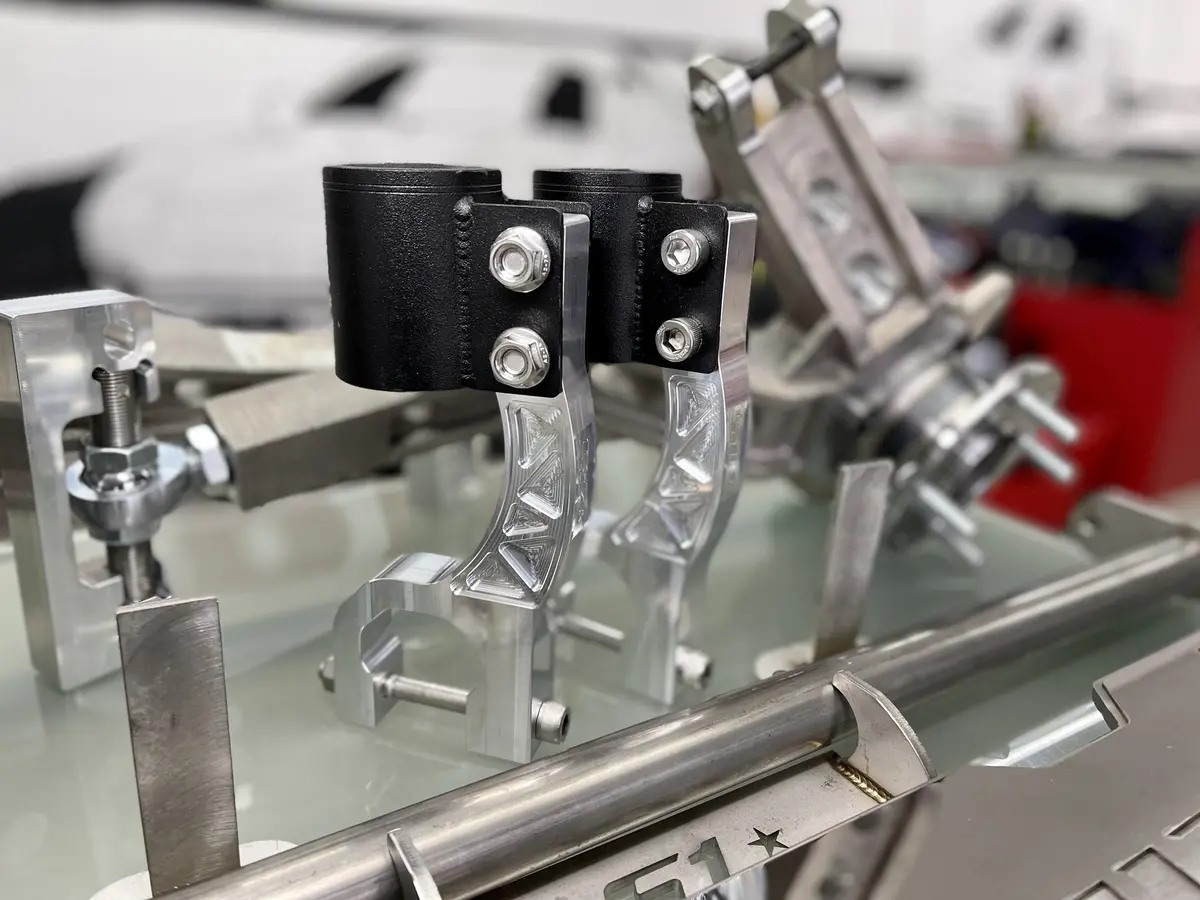 S1 Built Complete Awd Kit: Cast Aluminum Awd/Rwd/Fwd Rear Trailing Arms With Delta7 Rear Diff Mount Kit And Billet Forks 2