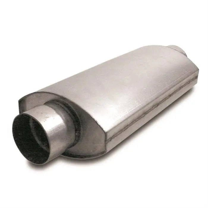Dynatech 3In Muffler 14In Long Split Flow 1