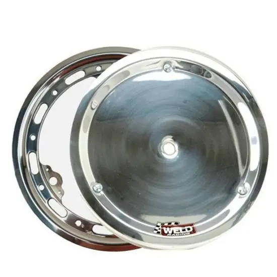 Weld 10" Beadlock Ring With Dzus On Mud Cover 1