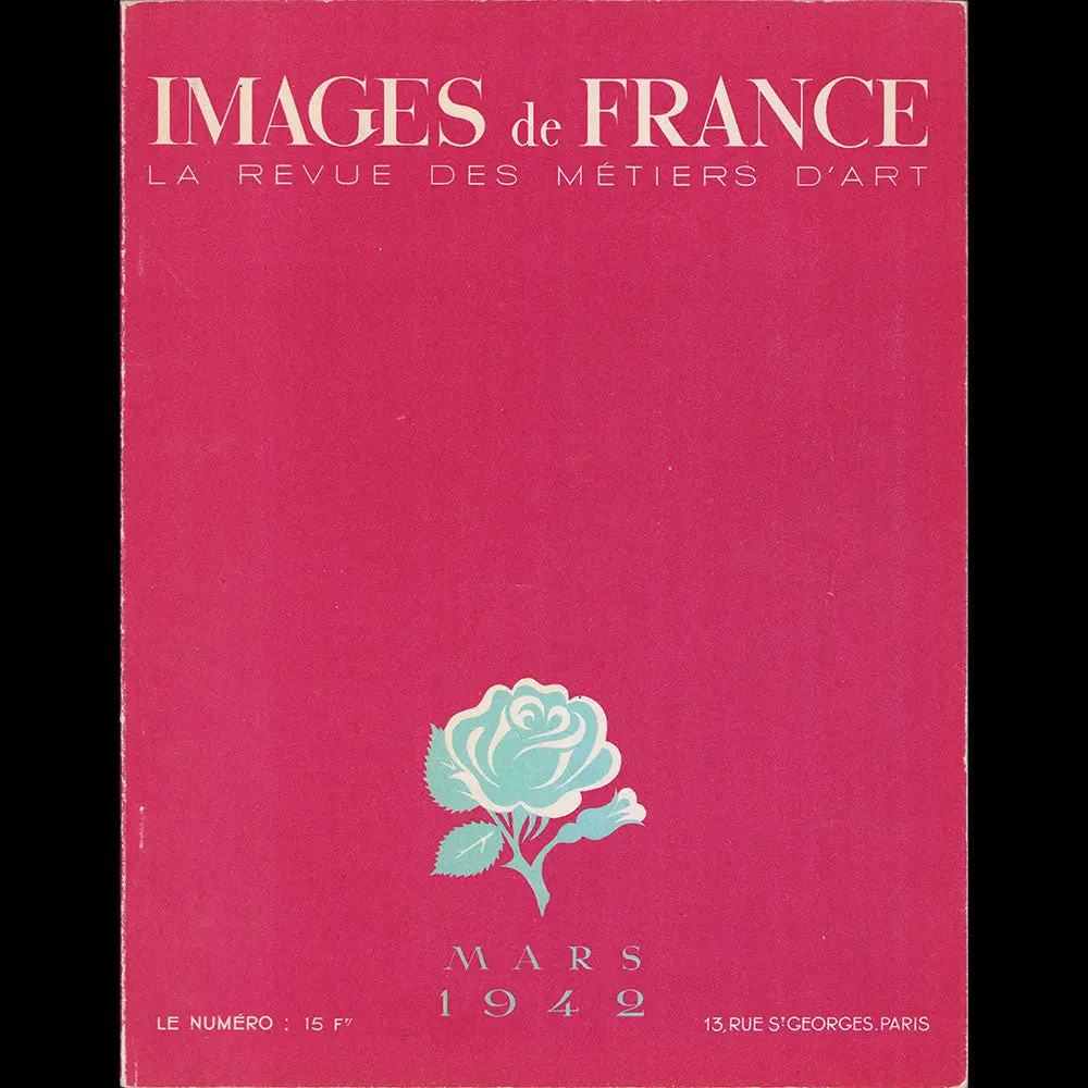Images De France, La Revue Des Métiers D'art (Mars 1942) 1