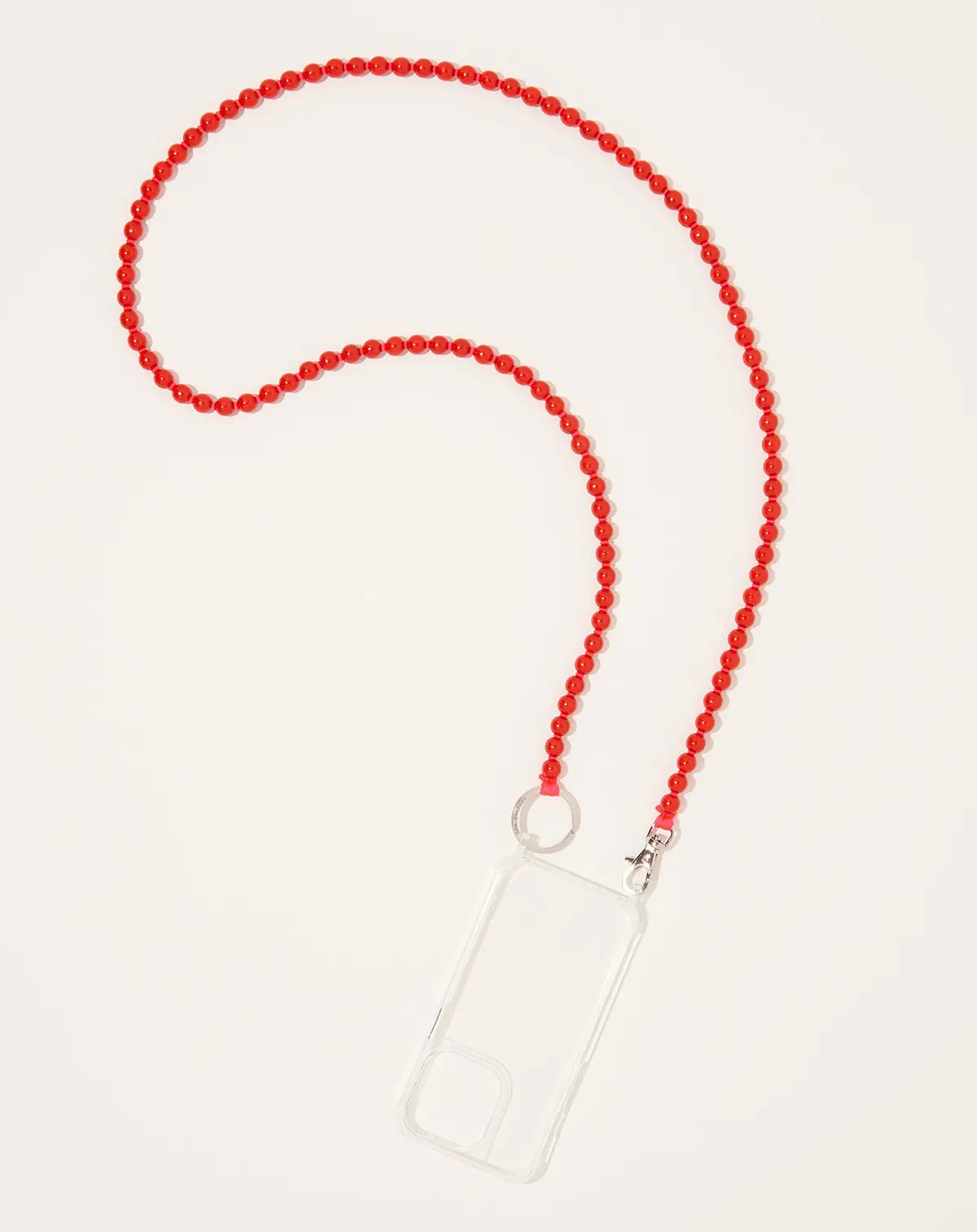 Handykette Iphone Necklace In Red 1