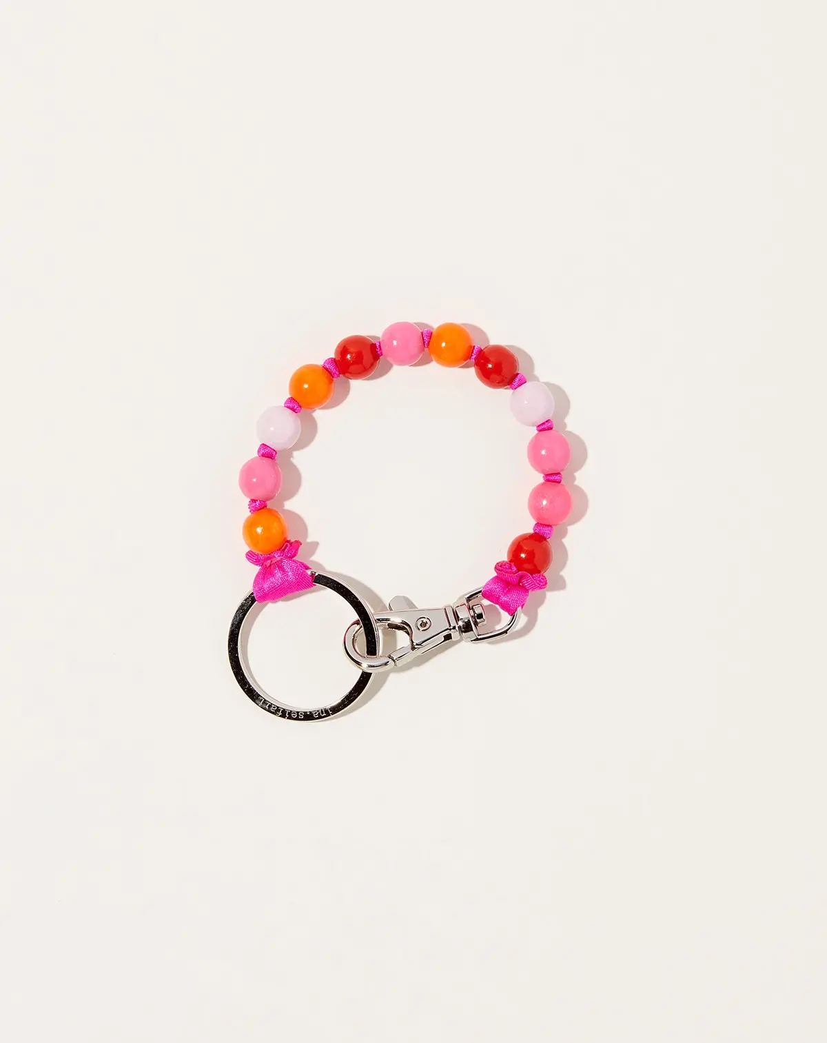 Perlen Short Keyholder In Pink Mix 1