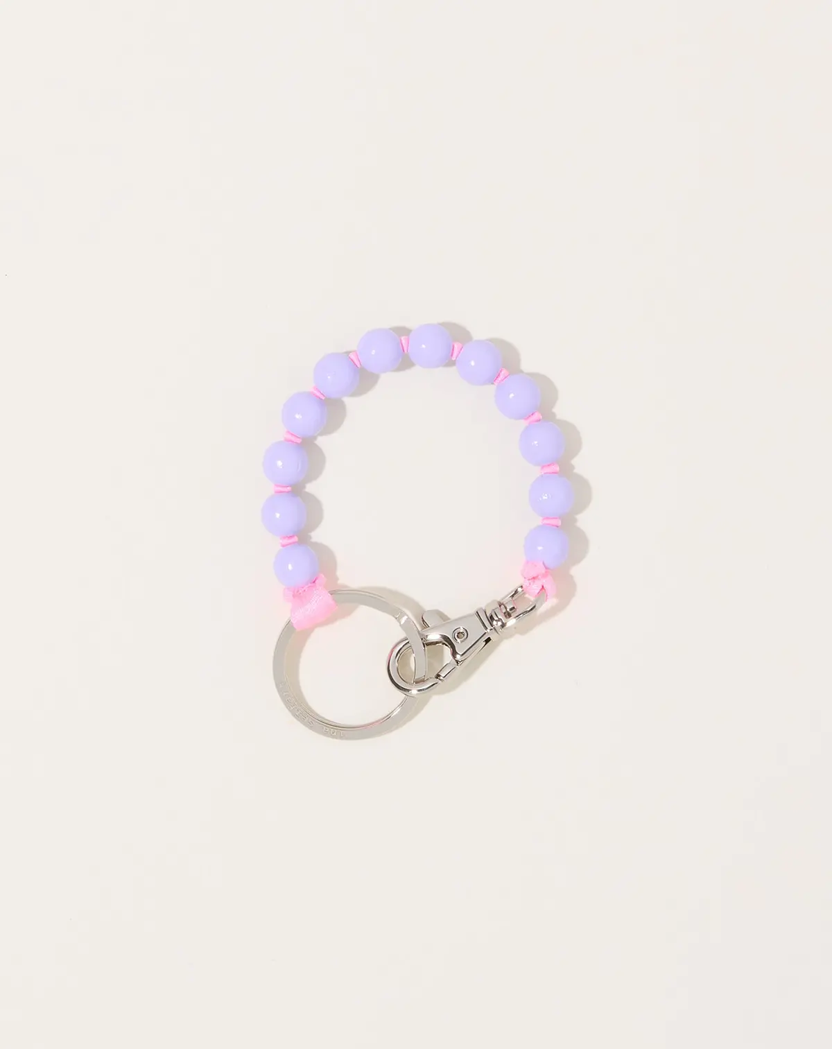 Perlen Short Keyholder In Lilac On Rose 1