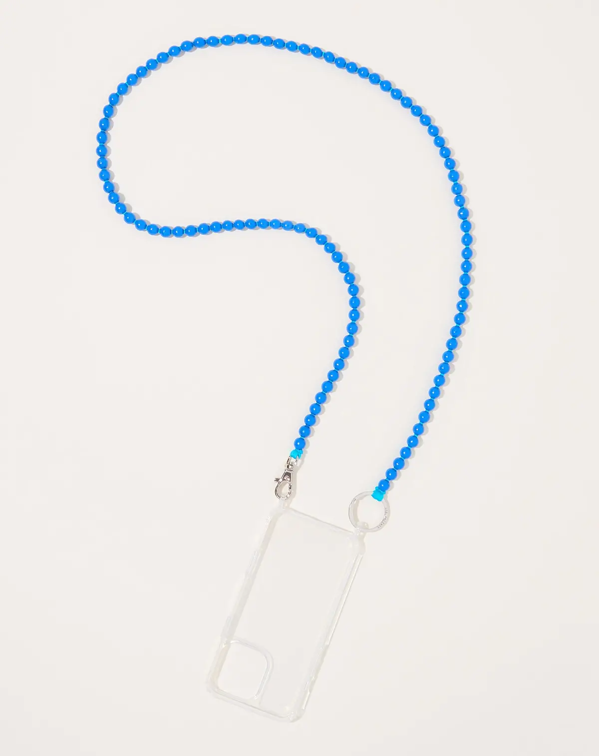 Handykette Iphone Necklace In Blue On Light Blue 1
