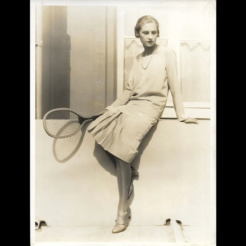 Irfé - Robe De Tennis (Circa 1925-1930) 1