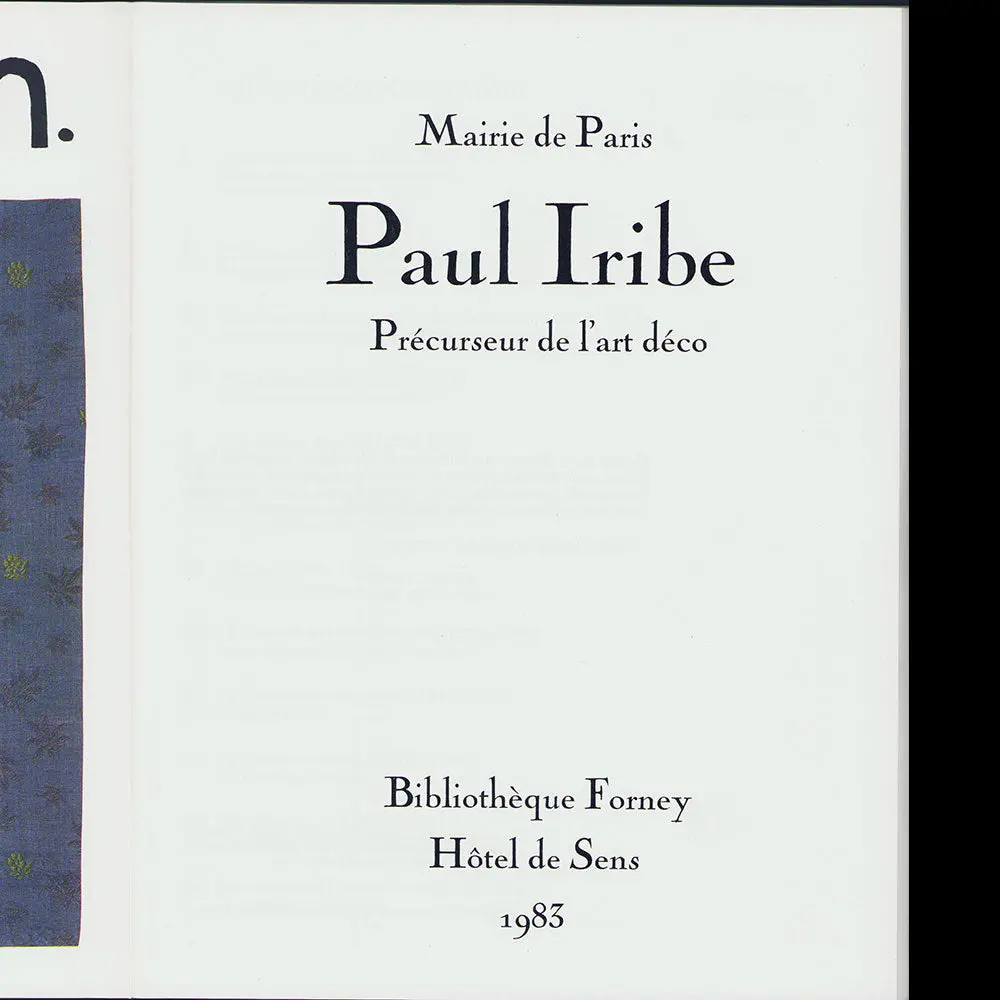 Paul Iribe, Précurseur De L'art Déco 1883-1935 (1983) 2