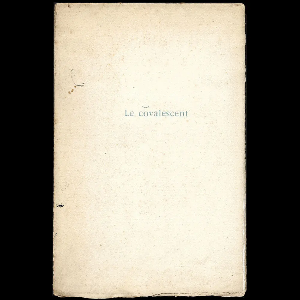 Paul Iribe - Le Covalescent Et La Berlue Rayonnante (1917) 1